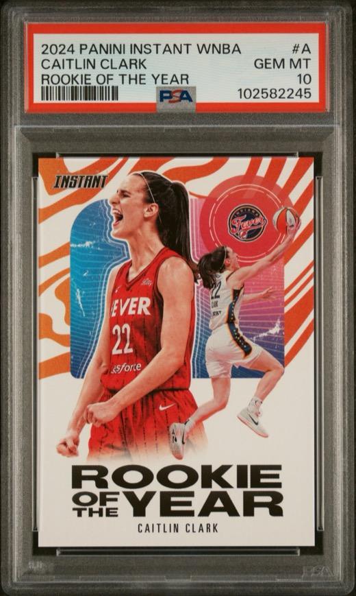 Graded sports card slab