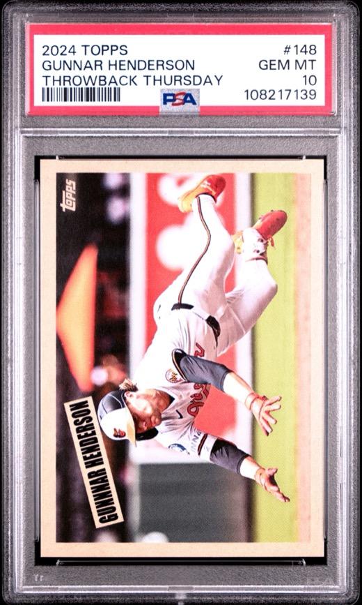 Graded sports card slab