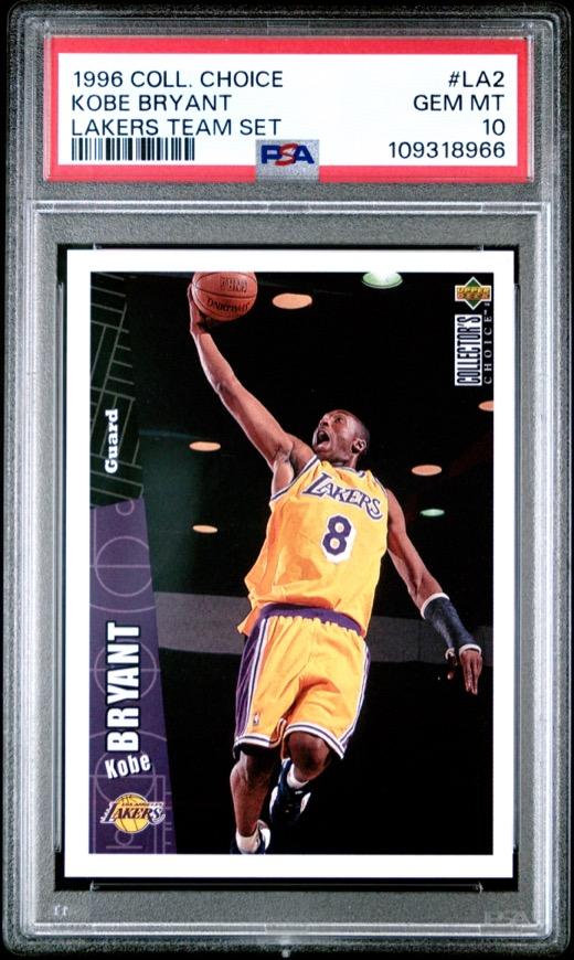 Graded sports card slab