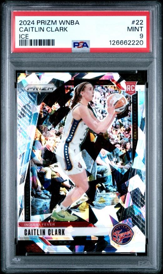 Graded sports card slab