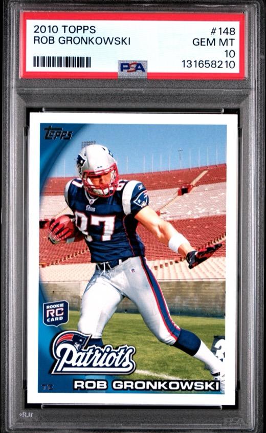 Graded sports card slab