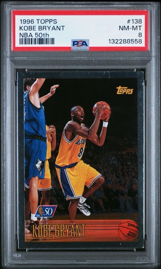 Graded sports card slab